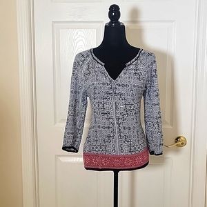 Joie 3/4 sleeve top size Small